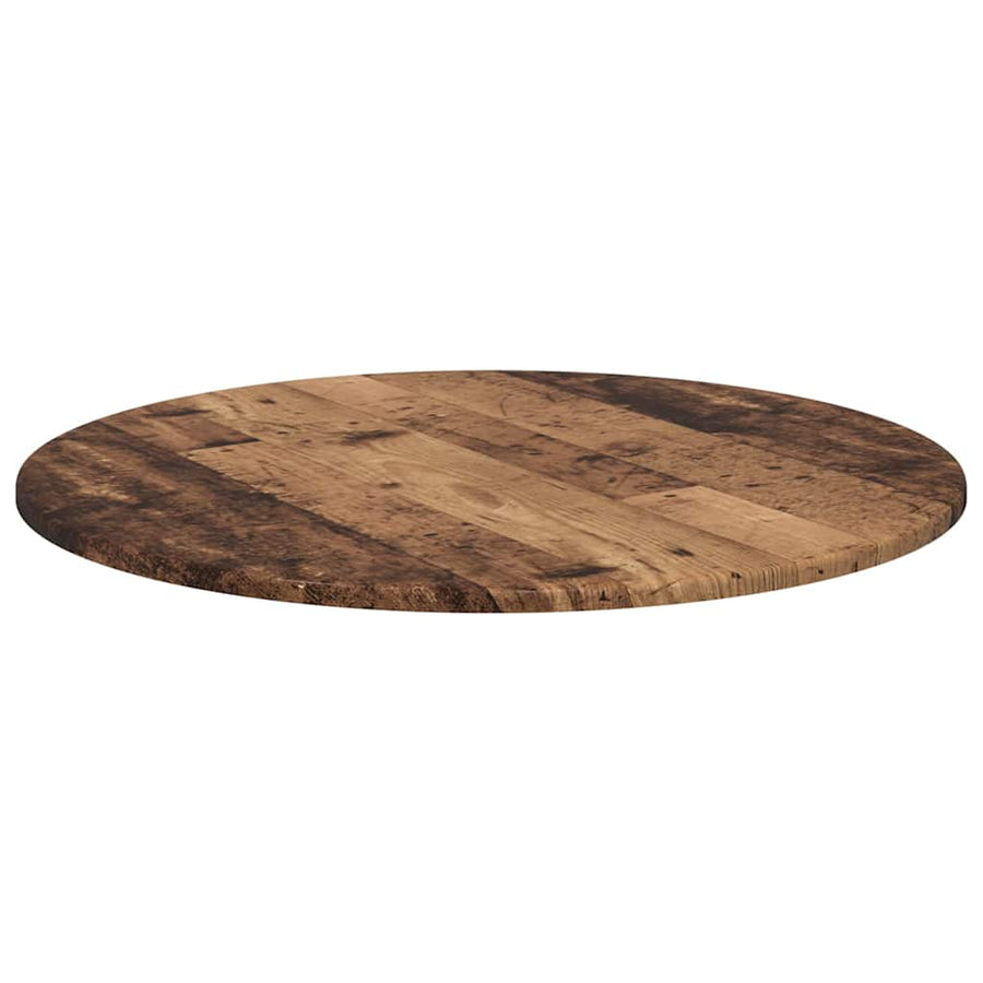 Tafelblad Oud hout 70 x 70 x 1,5 cm Bewerkt hout