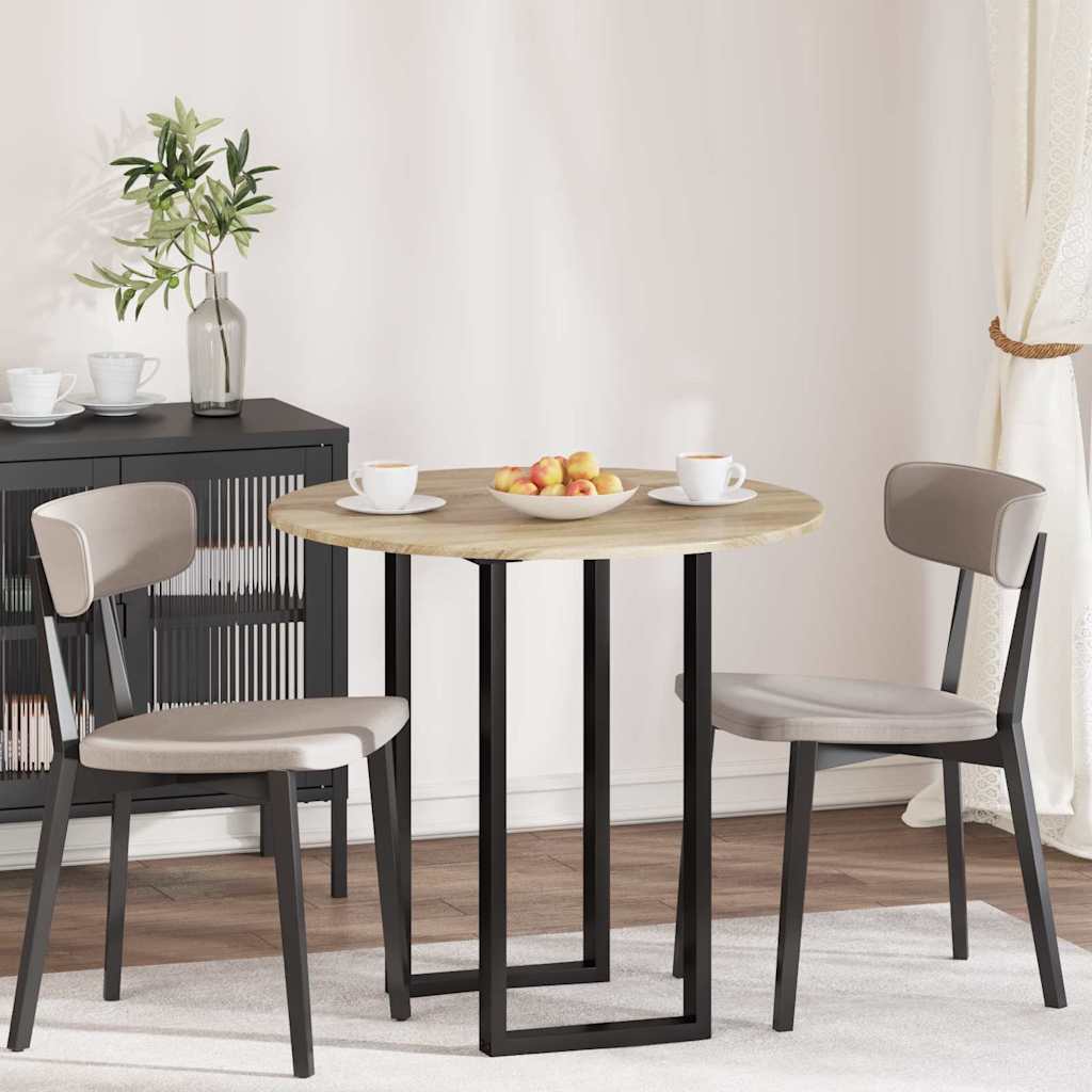 Tafelblad Sonoma eiken 80 x 80 x 1,5 cm Bewerkt hout