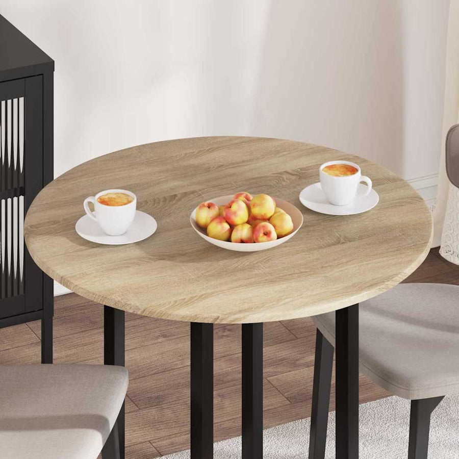 Tafelblad Sonoma eiken 80 x 80 x 1,5 cm Bewerkt hout