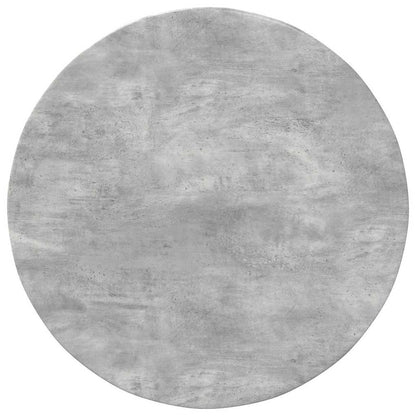 Tafelblad Betongrijs Ø 80 x 1,5 cm Bewerkt hout