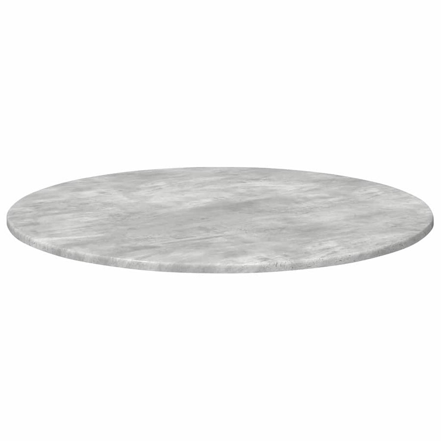Tafelblad Betongrijs Ø 80 x 1,5 cm Bewerkt hout