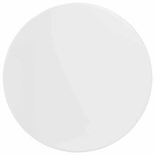 Tafelblad Hoogglans wit 80 x 80 x 1,5 cm Bewerkt hout