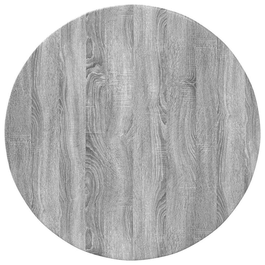 Tafelblad Grijs sonoma 80 x 80 x 1,5 cm Bewerkt hout