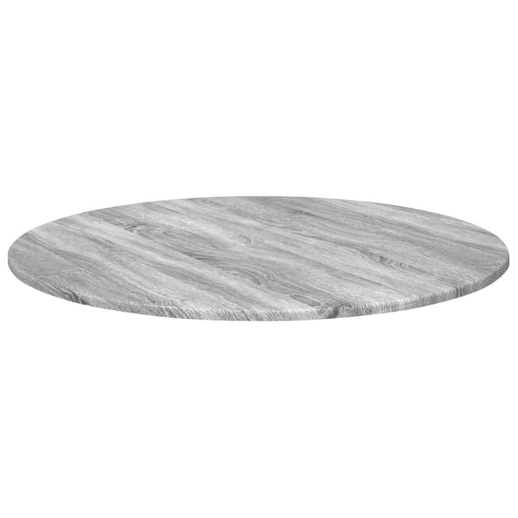 Tafelblad Grijs sonoma 80 x 80 x 1,5 cm Bewerkt hout