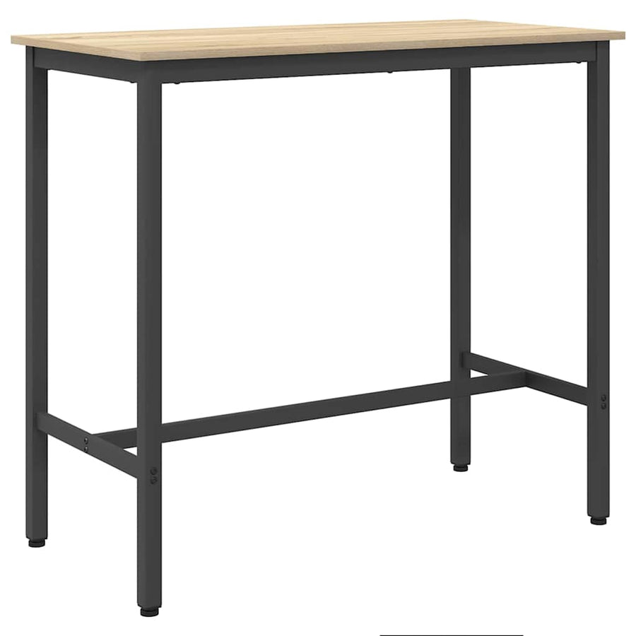 Tafel Sonoma Eiken 100 x 40 x 100,5 cm Engineered hout en staal