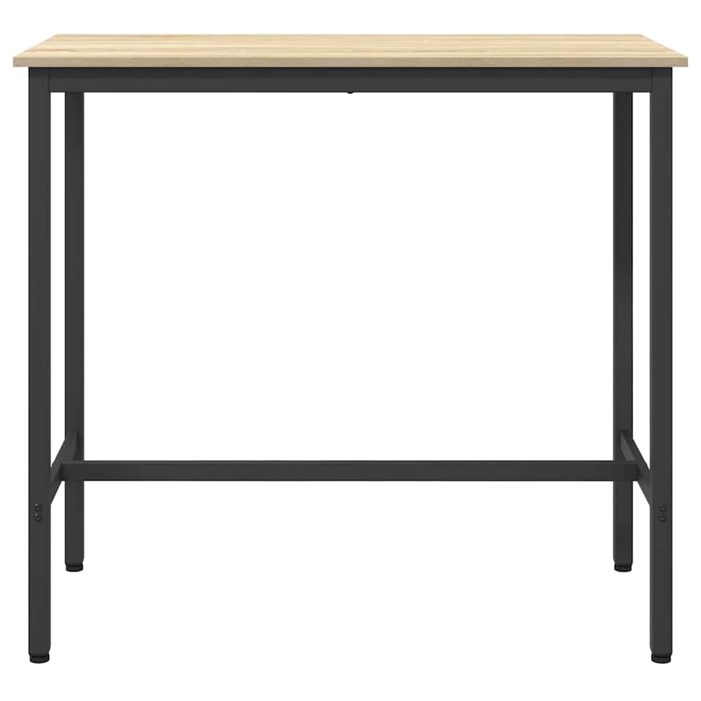 Tafel Sonoma Eiken 100 x 40 x 100,5 cm Engineered hout en staal