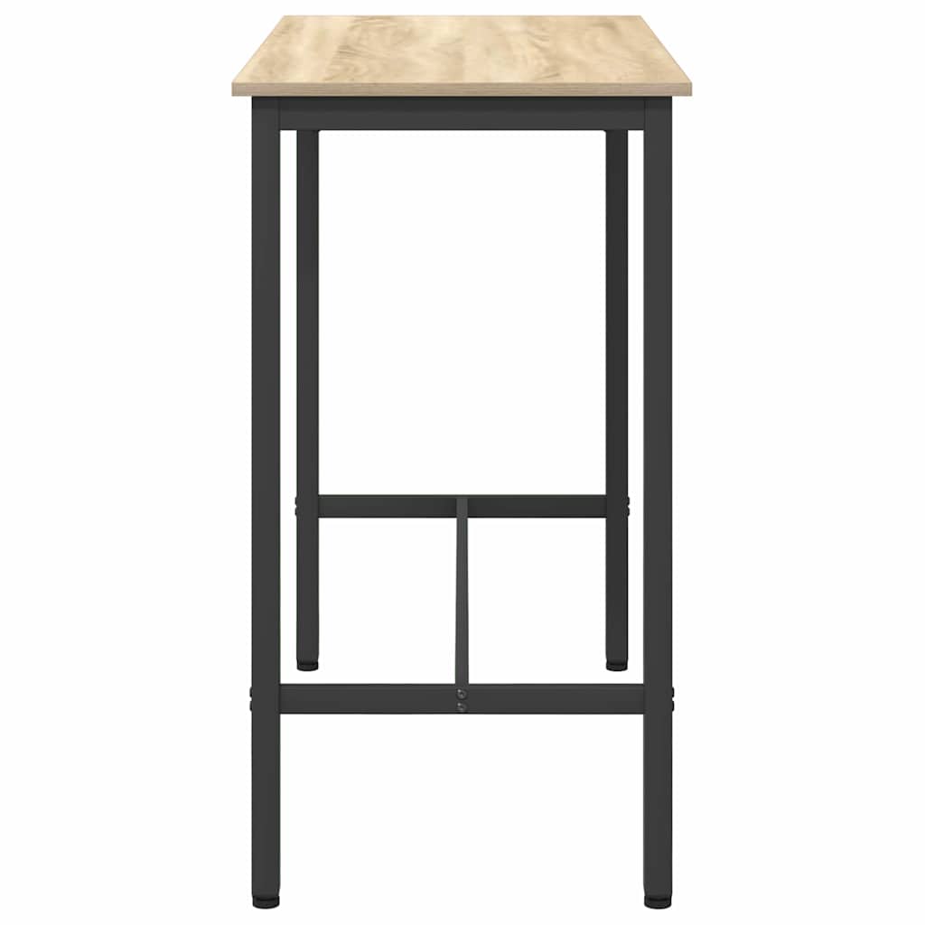 Tafel Sonoma Eiken 100 x 40 x 100,5 cm Engineered hout en staal