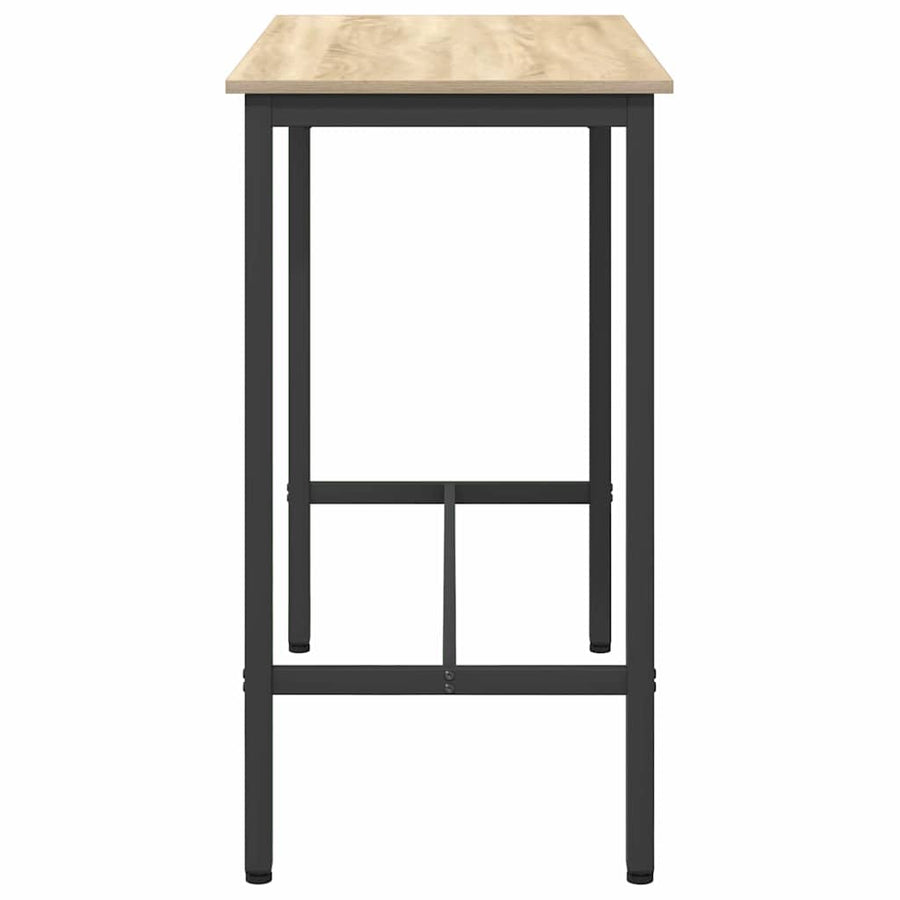 Tafel Sonoma Eiken 100 x 40 x 100,5 cm Engineered hout en staal