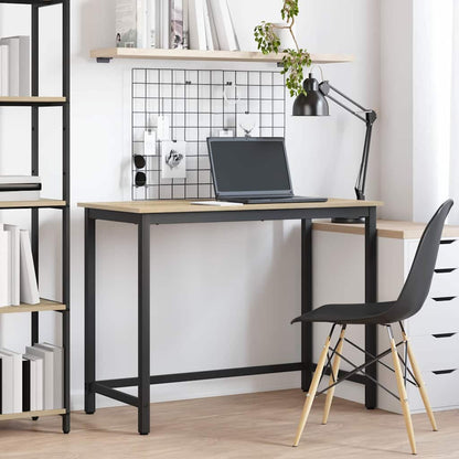 Tafel Sonoma Eiken 80 x 50 x 76,5 cm Engineered hout en staal