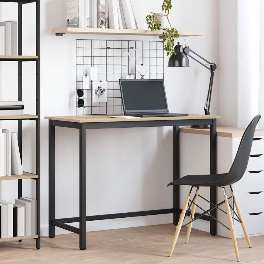 Tafel Sonoma Eiken 80 x 50 x 76,5 cm Engineered hout en staal