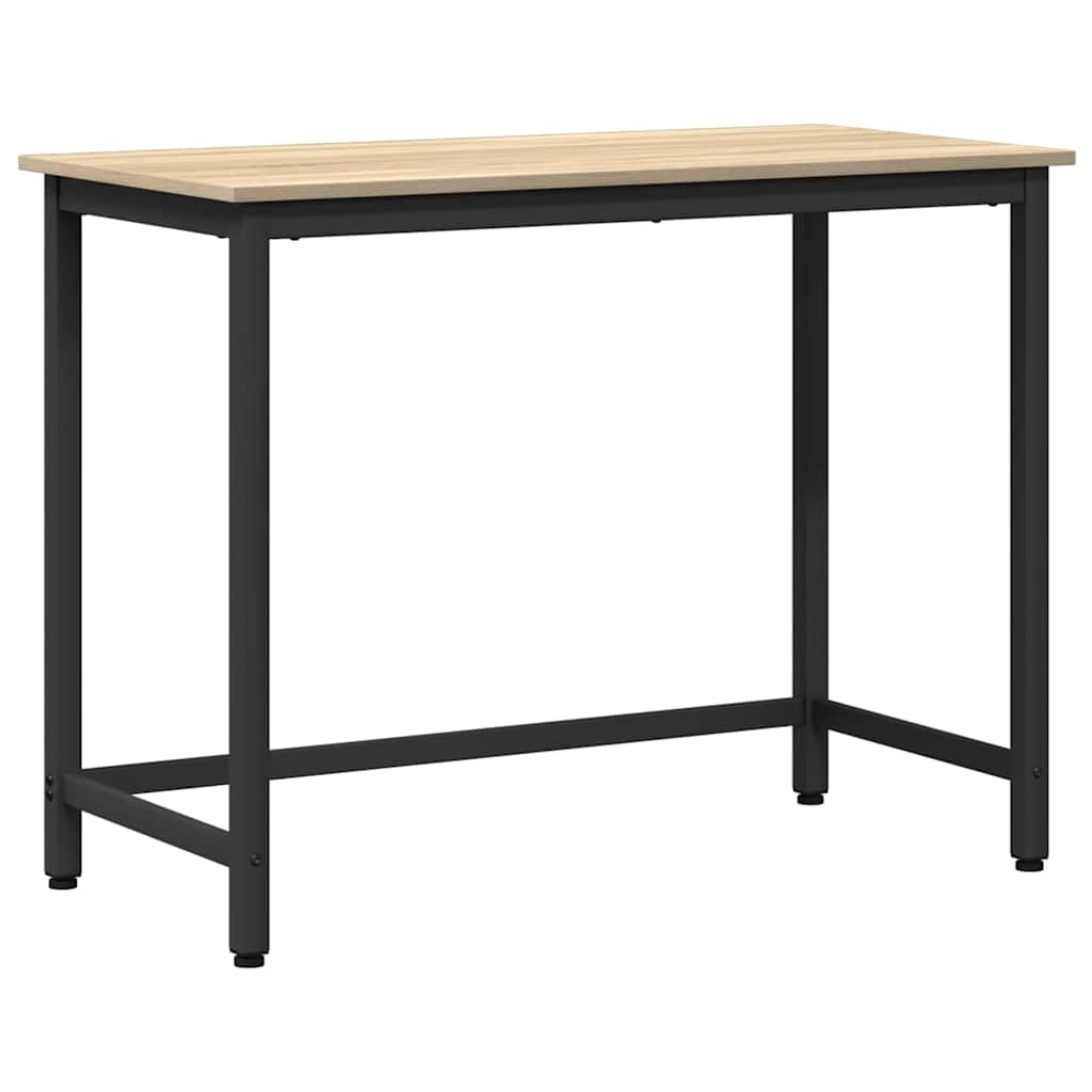 Tafel Sonoma Eiken 80 x 50 x 76,5 cm Engineered hout en staal