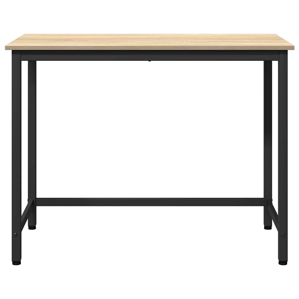 Tafel Sonoma Eiken 80 x 50 x 76,5 cm Engineered hout en staal