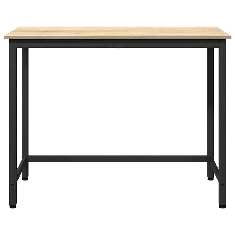 Tafel Sonoma Eiken 80 x 50 x 76,5 cm Engineered hout en staal