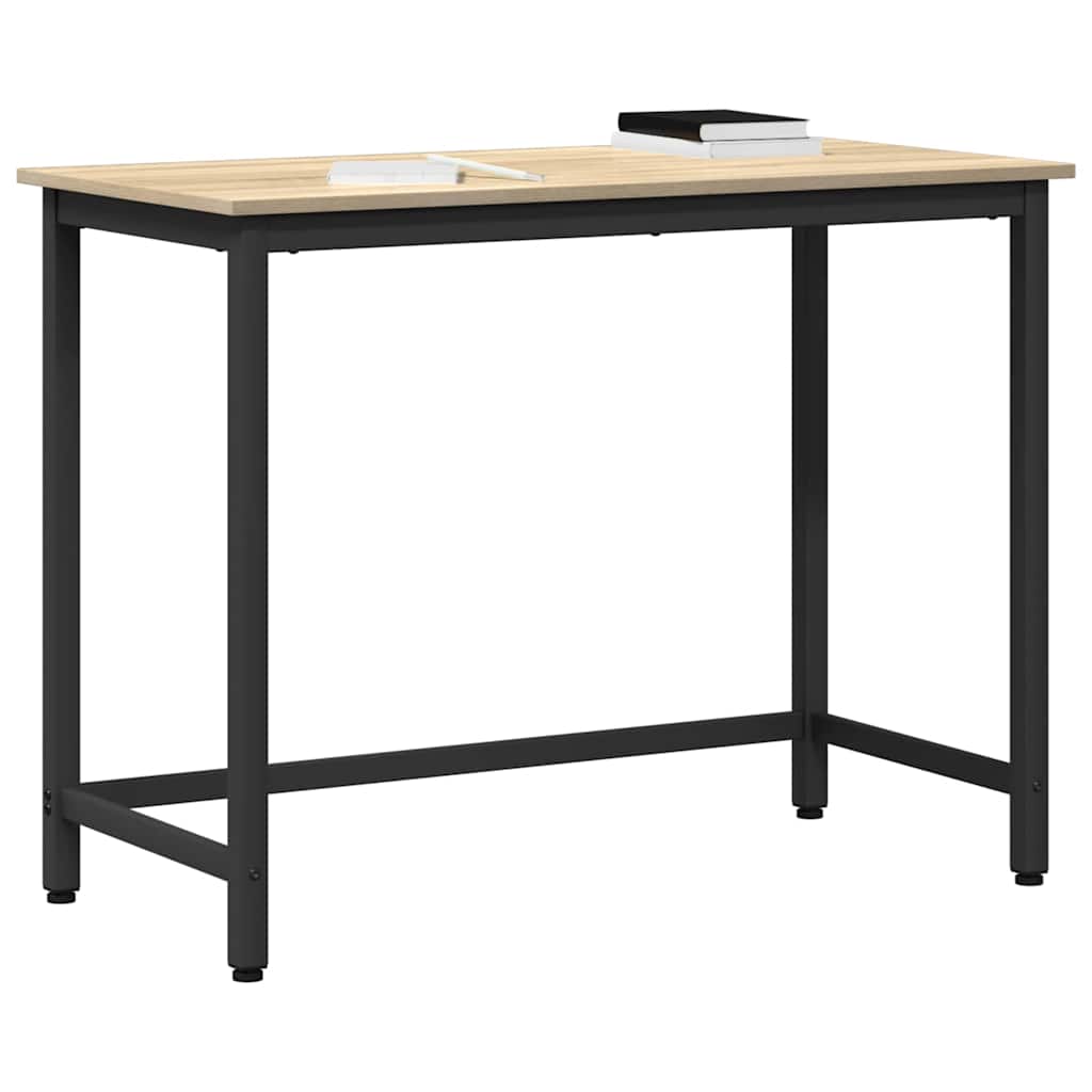 Tafel Sonoma Eiken 80 x 50 x 76,5 cm Engineered hout en staal
