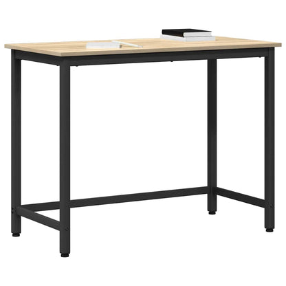 Tafel Sonoma Eiken 80 x 50 x 76,5 cm Engineered hout en staal