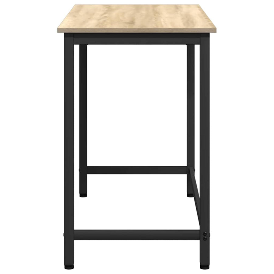 Tafel Sonoma Eiken 80 x 50 x 76,5 cm Engineered hout en staal
