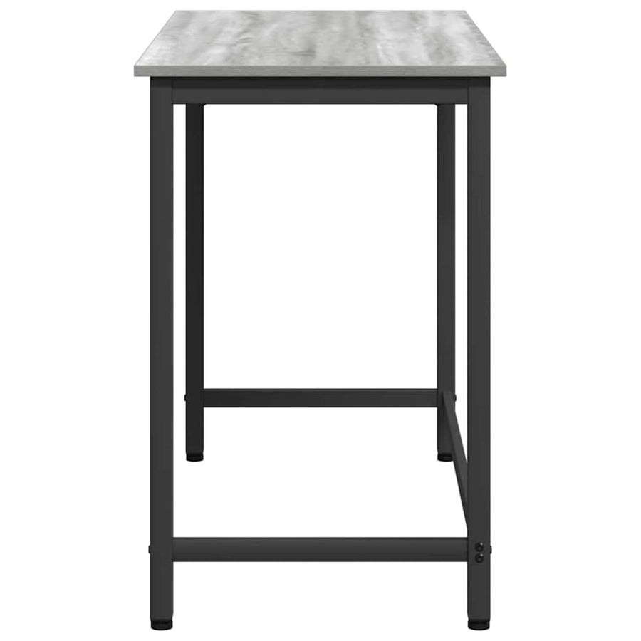 Tafel Grijs Sonoma 80 x 50 x 76,5 cm Engineered hout en staal