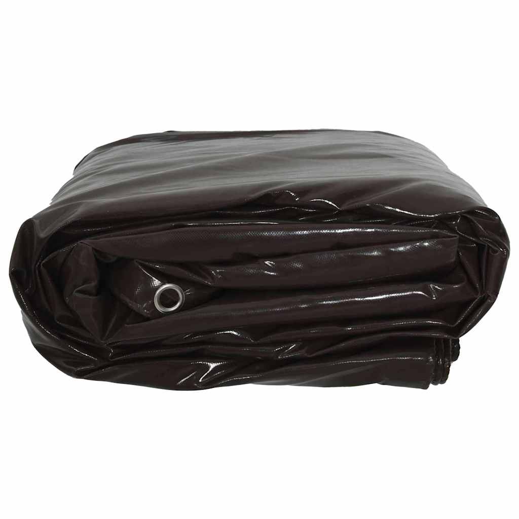 Zeil 650g / m² Bruin 1 x 2,5 m Canvas met PVC-coating