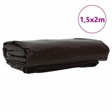 Zeil 650g / m² Bruin 1,5 x 2 m Canvas met PVC-coating