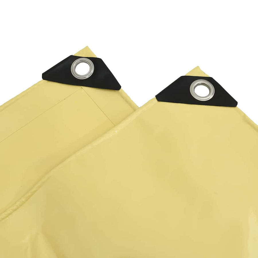 Zeil 650g / m² Beige 1,5 x 6 m Canvas met PVC-coating