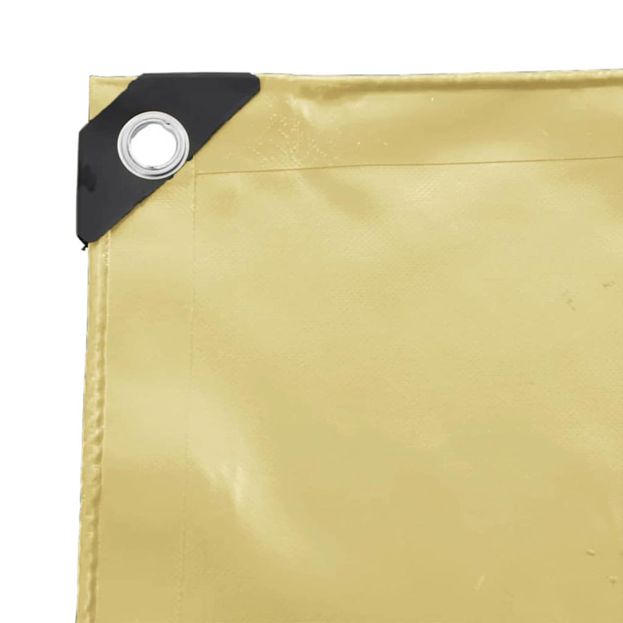 Zeil 650g / m² Beige 1,5 x 10 m Canvas met PVC-coating