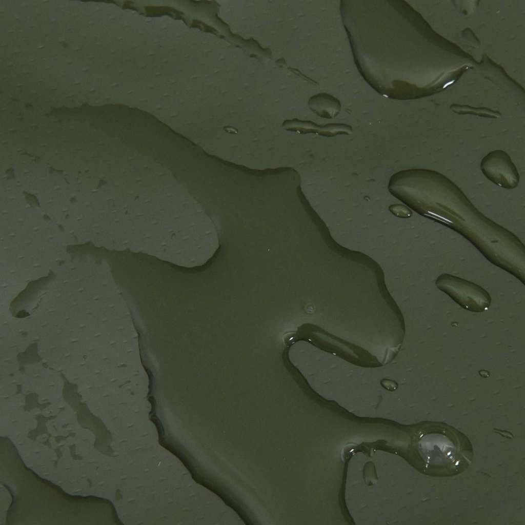 Zeil 650g / m² Olijf Groen 2,5 x 4,5 m Canvas met PVC-coating