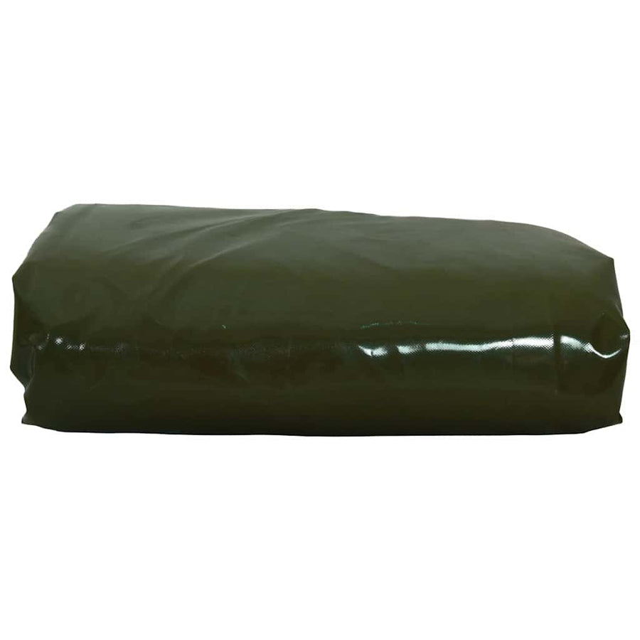 Zeil 650g / m² Olijf Groen 5 x 8 m Canvas met PVC-coating