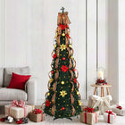 Kunstkerstboom 215 cm groen met 200 LED