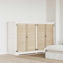 Kastdeuren 4 pcs Bruin 110 x 49.5 x 2.1 cm Massief grenenhout