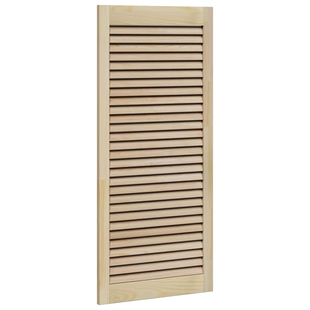 Kastdeuren 4 pcs Bruin 110 x 49.5 x 2.1 cm Massief grenenhout