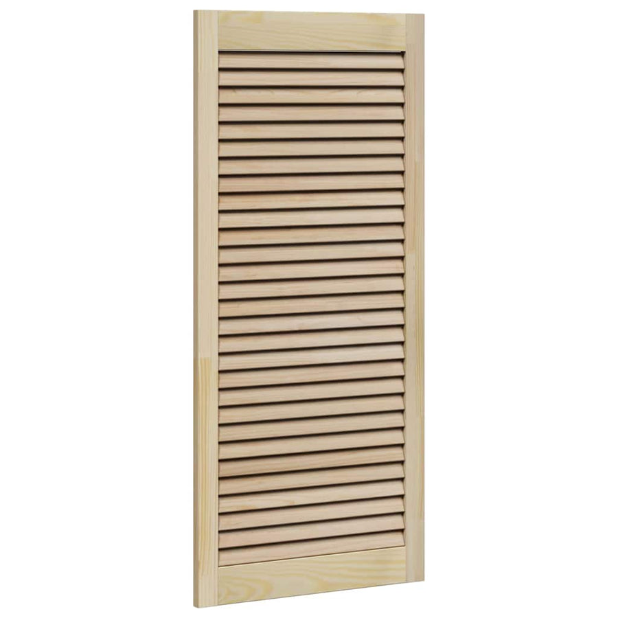 Kastdeuren 4 pcs Bruin 110 x 49.5 x 2.1 cm Massief grenenhout