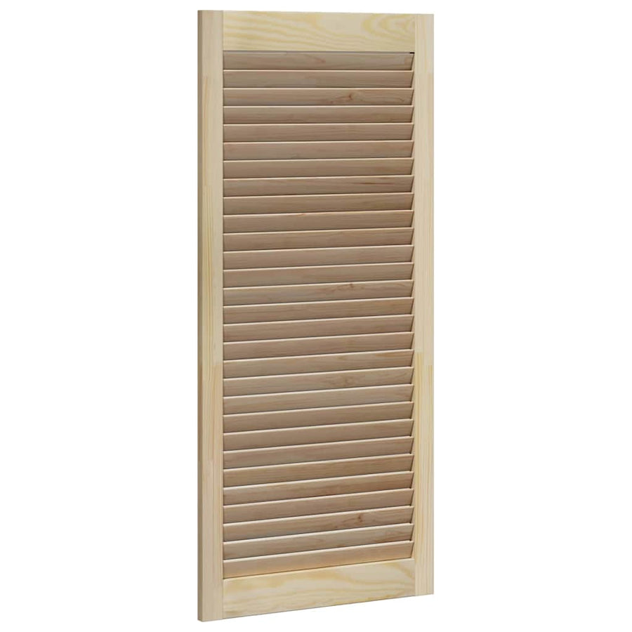 Kastdeuren 4 pcs Bruin 110 x 49.5 x 2.1 cm Massief grenenhout