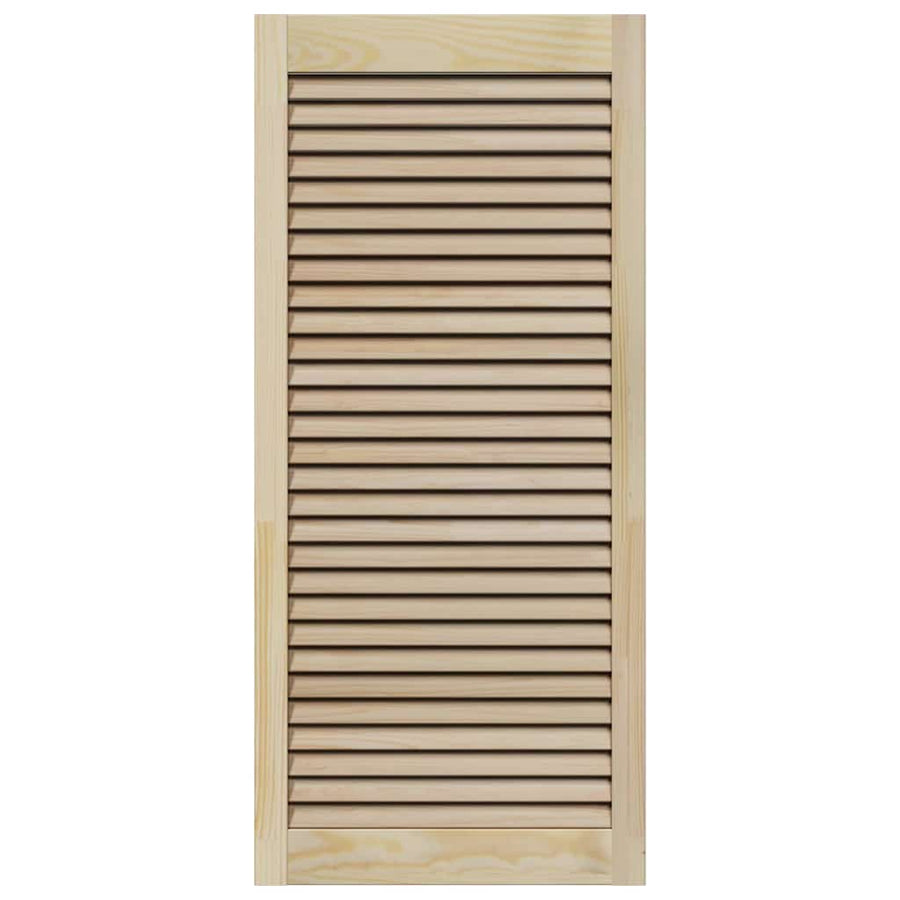 Kastdeuren 4 pcs Bruin 110 x 49.5 x 2.1 cm Massief grenenhout