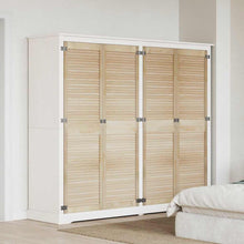 Kastdeuren 4 pcs Bruin 170 x 49.5 x 2.1 cm Massief grenenhout