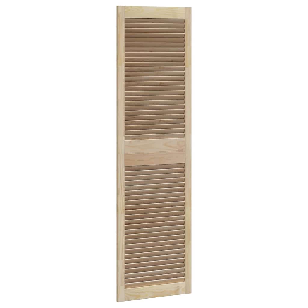 Kastdeuren 4 pcs Bruin 170 x 49.5 x 2.1 cm Massief grenenhout