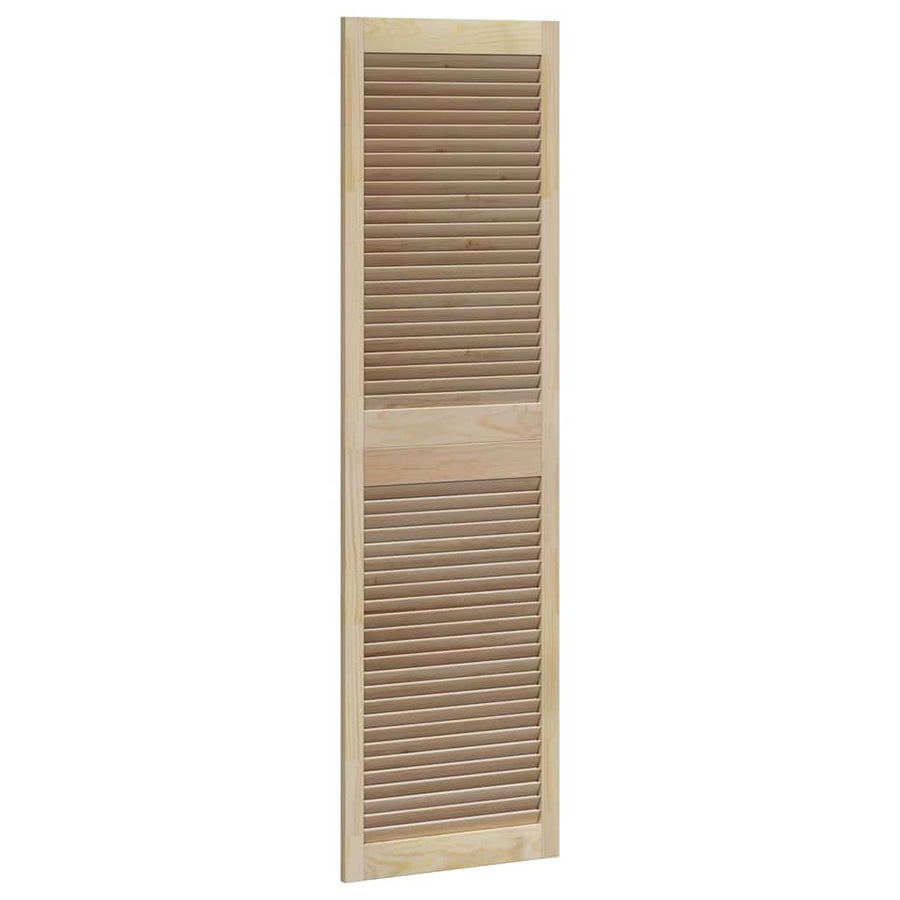 Kastdeuren 4 pcs Bruin 170 x 49.5 x 2.1 cm Massief grenenhout