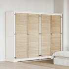 Cabinet door 4 pcs Natural 170 x 2.1 x 59.5 cm Solid pine wood