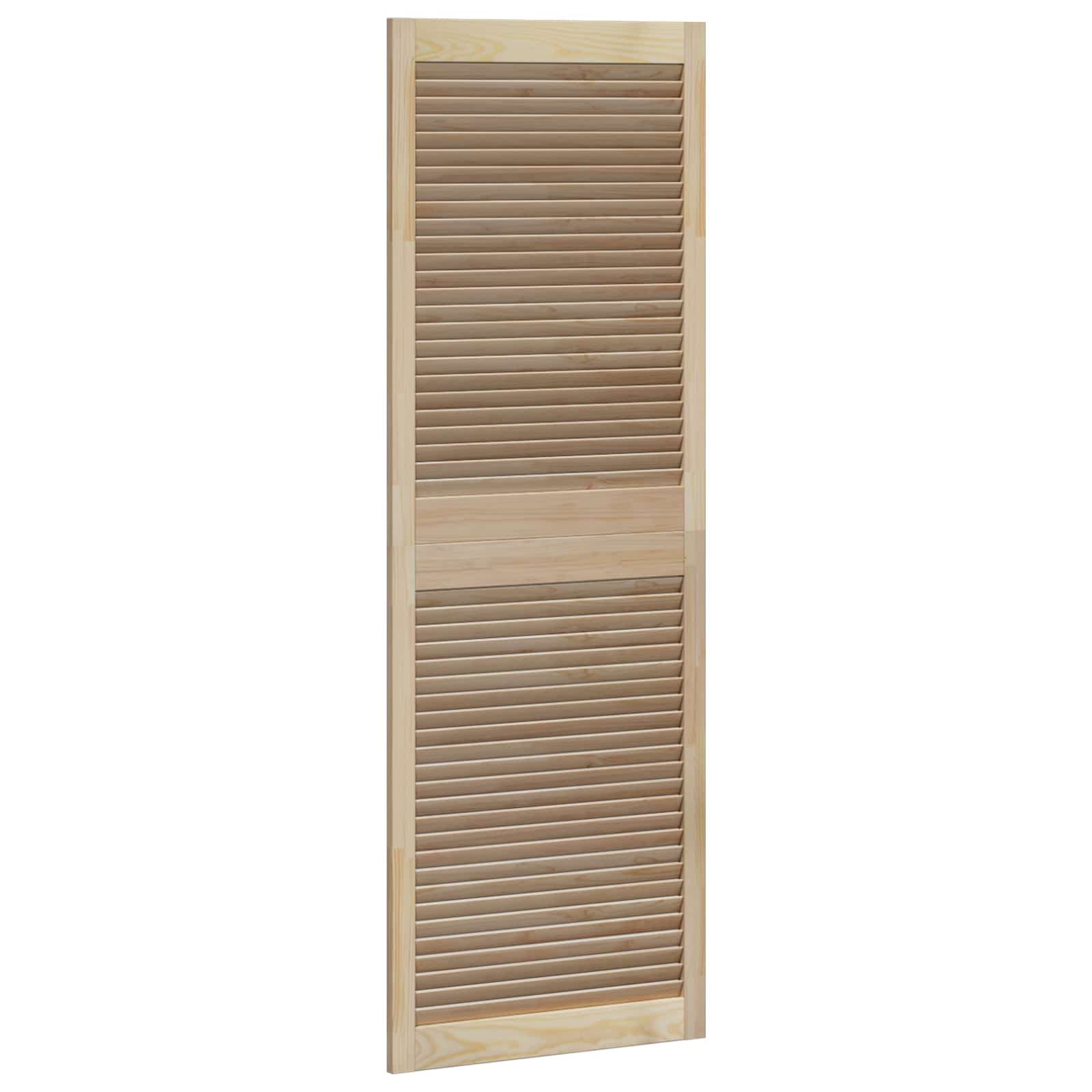 Kastdeur 4 pcs Naturel 170 x 2,1 x 59,5 cm Massief grenenhout