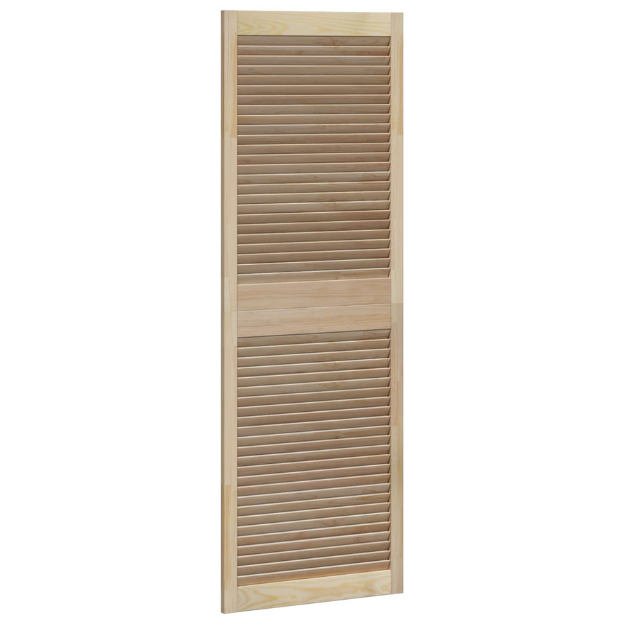 Kastdeur 4 pcs Naturel 170 x 2,1 x 59,5 cm Massief grenenhout
