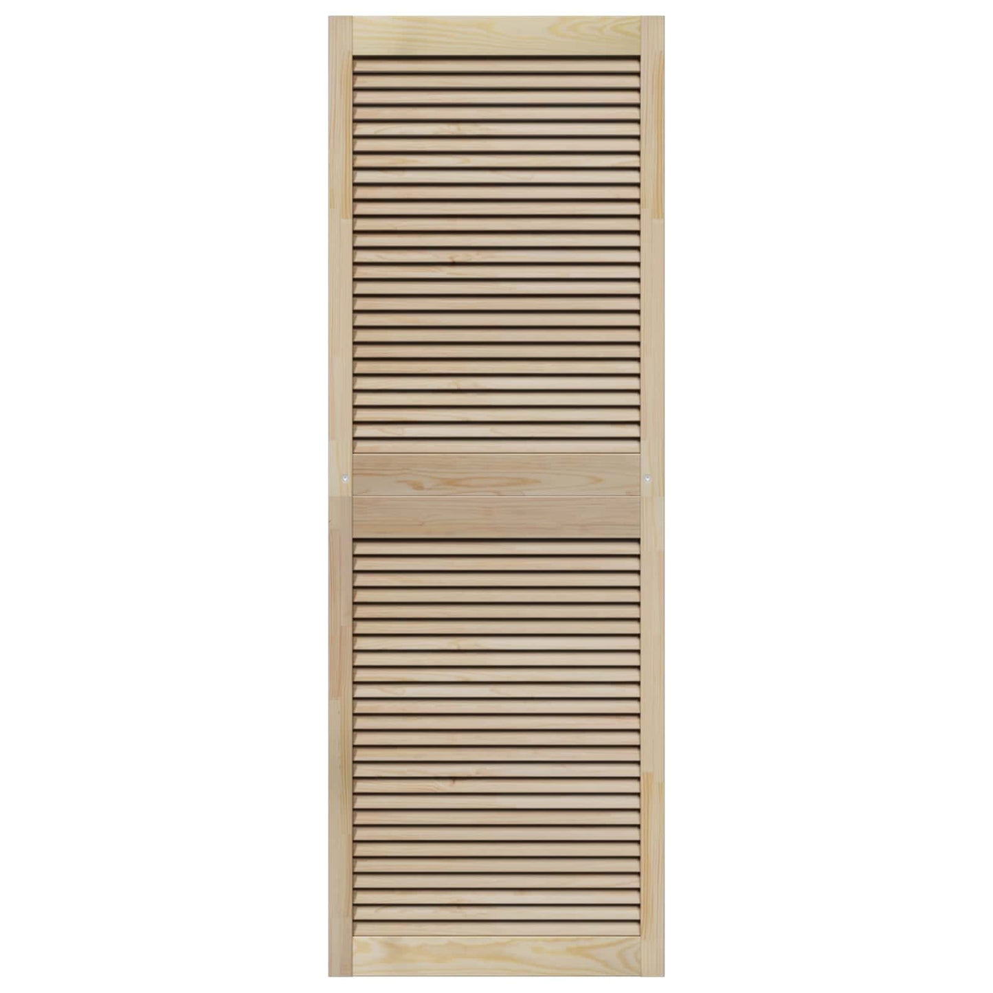 Kastdeur 4 pcs Naturel 170 x 2,1 x 59,5 cm Massief grenenhout