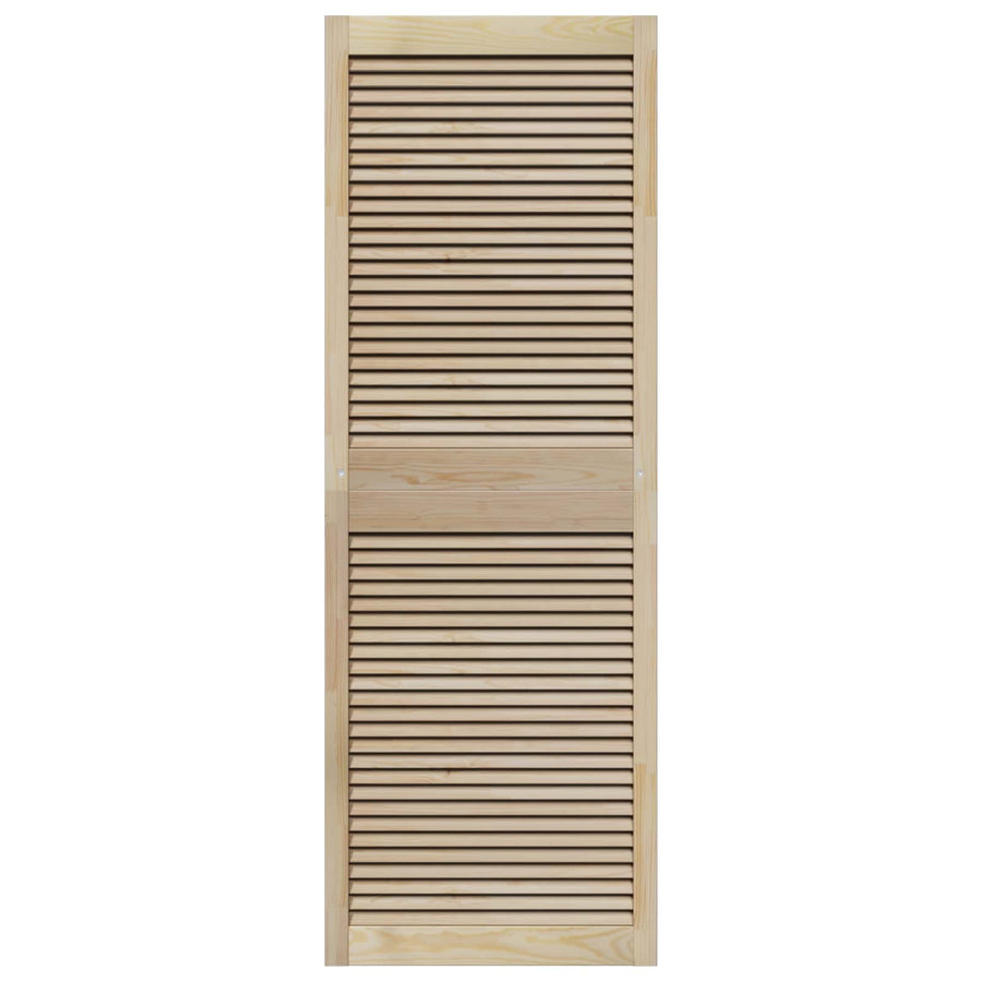Kastdeur 4 pcs Naturel 170 x 2,1 x 59,5 cm Massief grenenhout