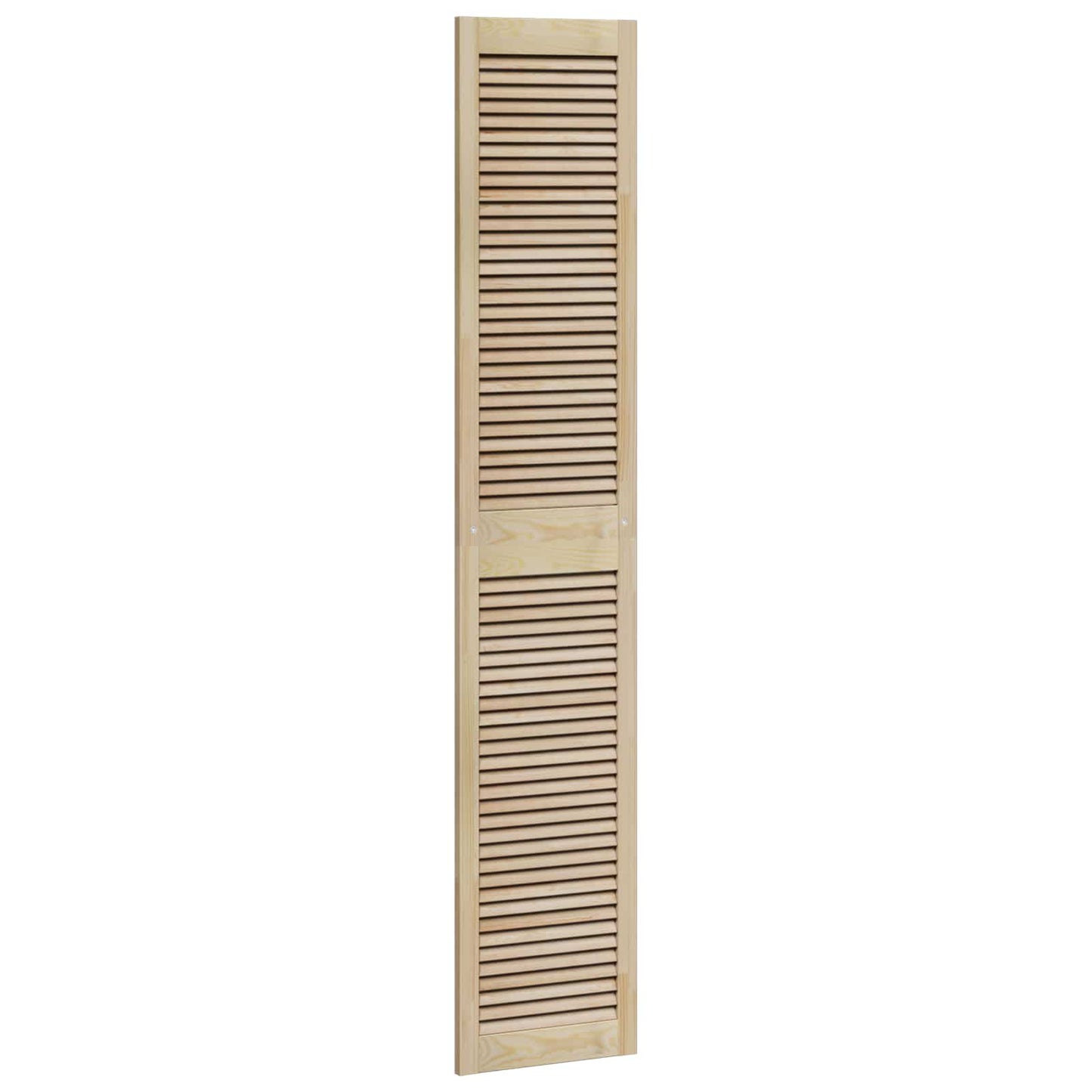 Kastdeur 4 pcs Naturel 201 x 2,1 x 39,5 cm Massief grenenhout