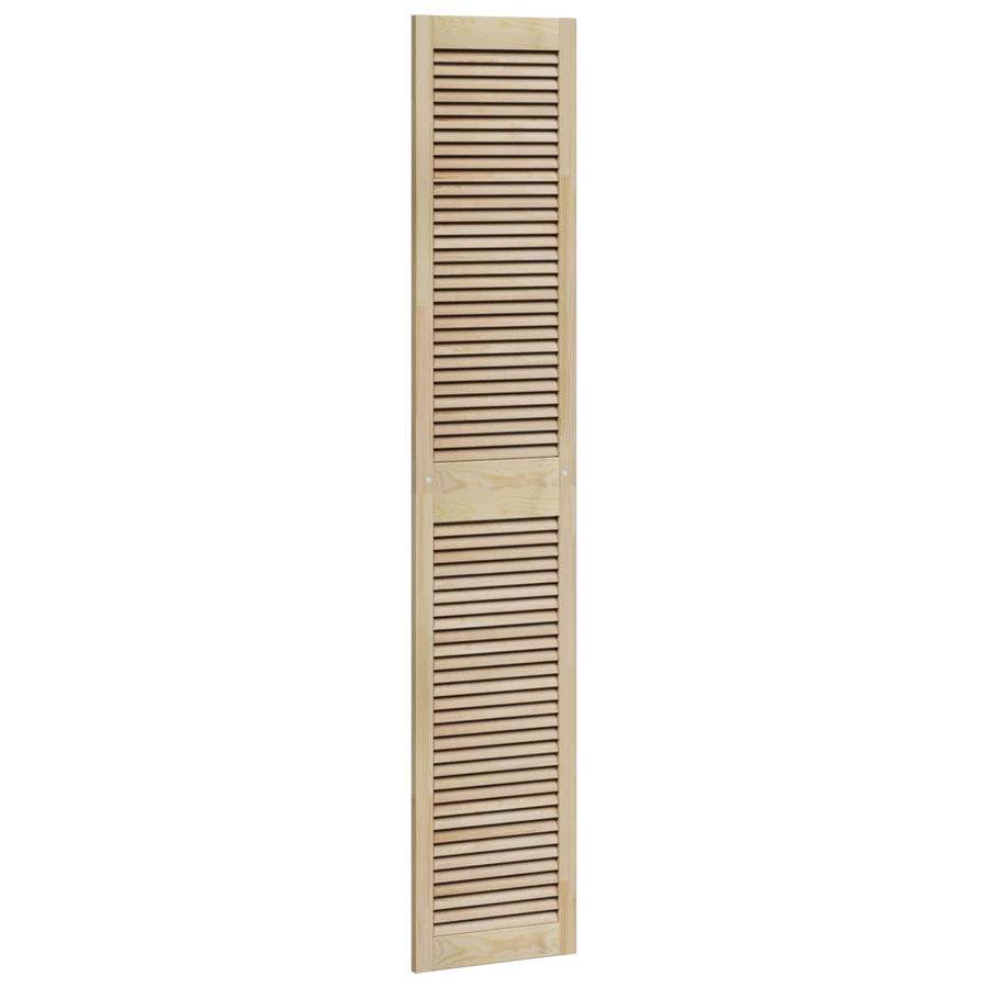 Kastdeur 4 pcs Naturel 201 x 2,1 x 39,5 cm Massief grenenhout
