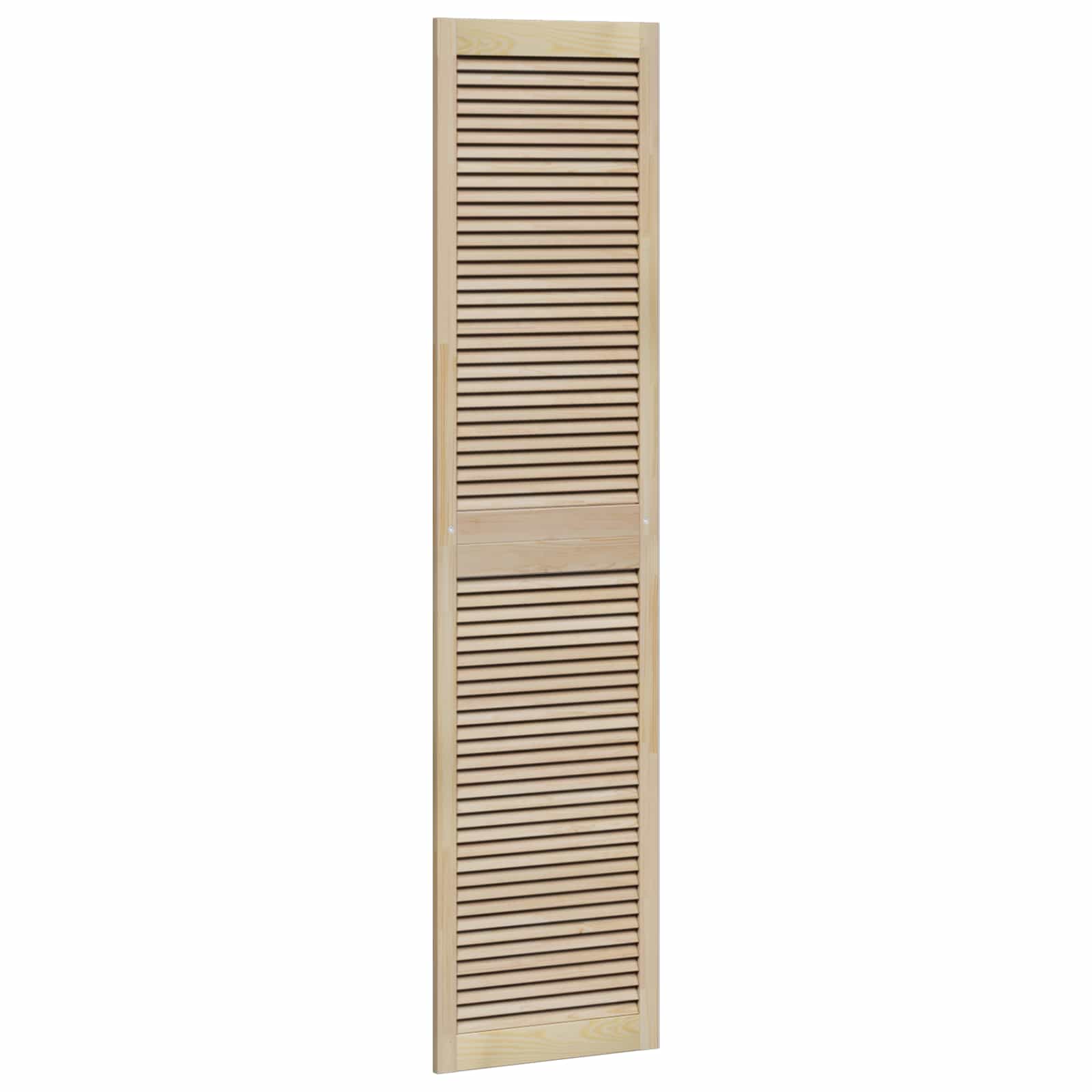 Kastdeur 4 pcs Naturel 201 x 2,1 x 49,5 cm Massief grenenhout