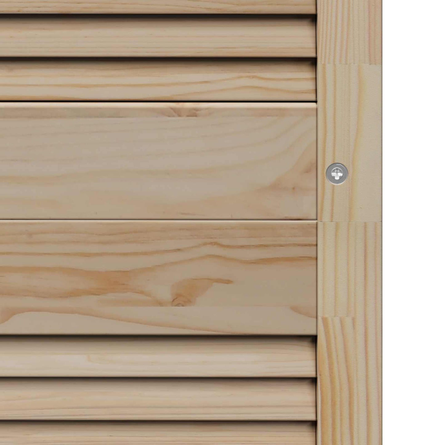 Kastdeur 4 Pcs 201 X 2,1 X 59,5 Cm Massief Grenenhout Naturel 4