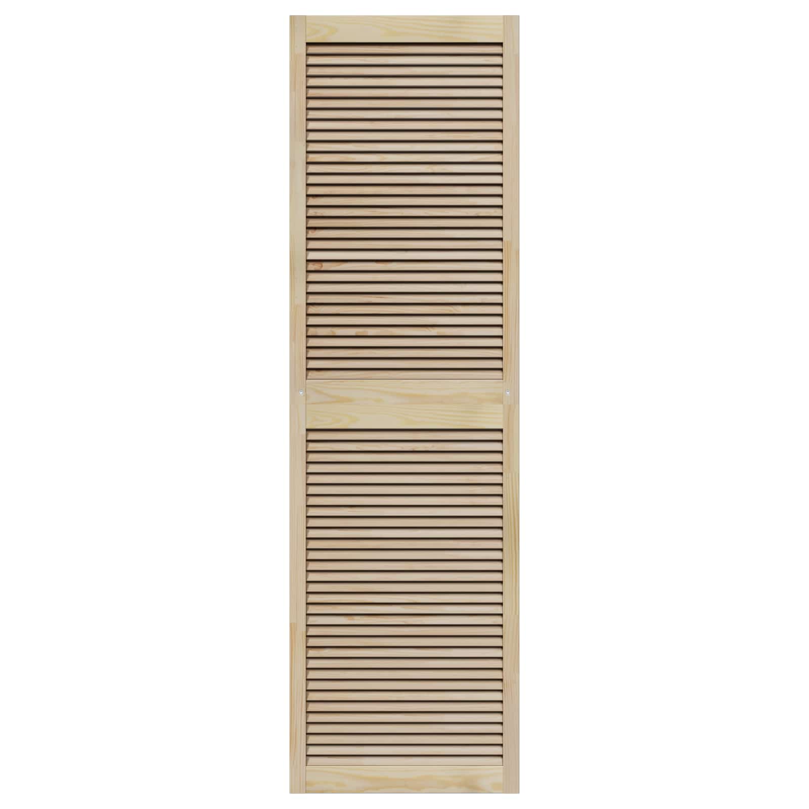 Kastdeur 4 Pcs 201 X 2,1 X 59,5 Cm Massief Grenenhout Naturel 4