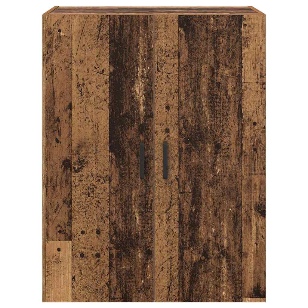 Wandkast 2 pcs Oudhout 69,5 x 34 x 90 cm Bewerkt hout