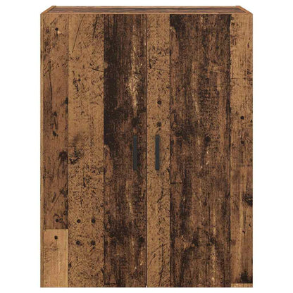 Wandkast 2 pcs Oudhout 69,5 x 34 x 90 cm Bewerkt hout