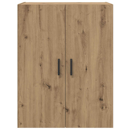 Wandkast 2 pcs Artisan Eiken 69,5 x 34 x 90 cm Bewerkt hout