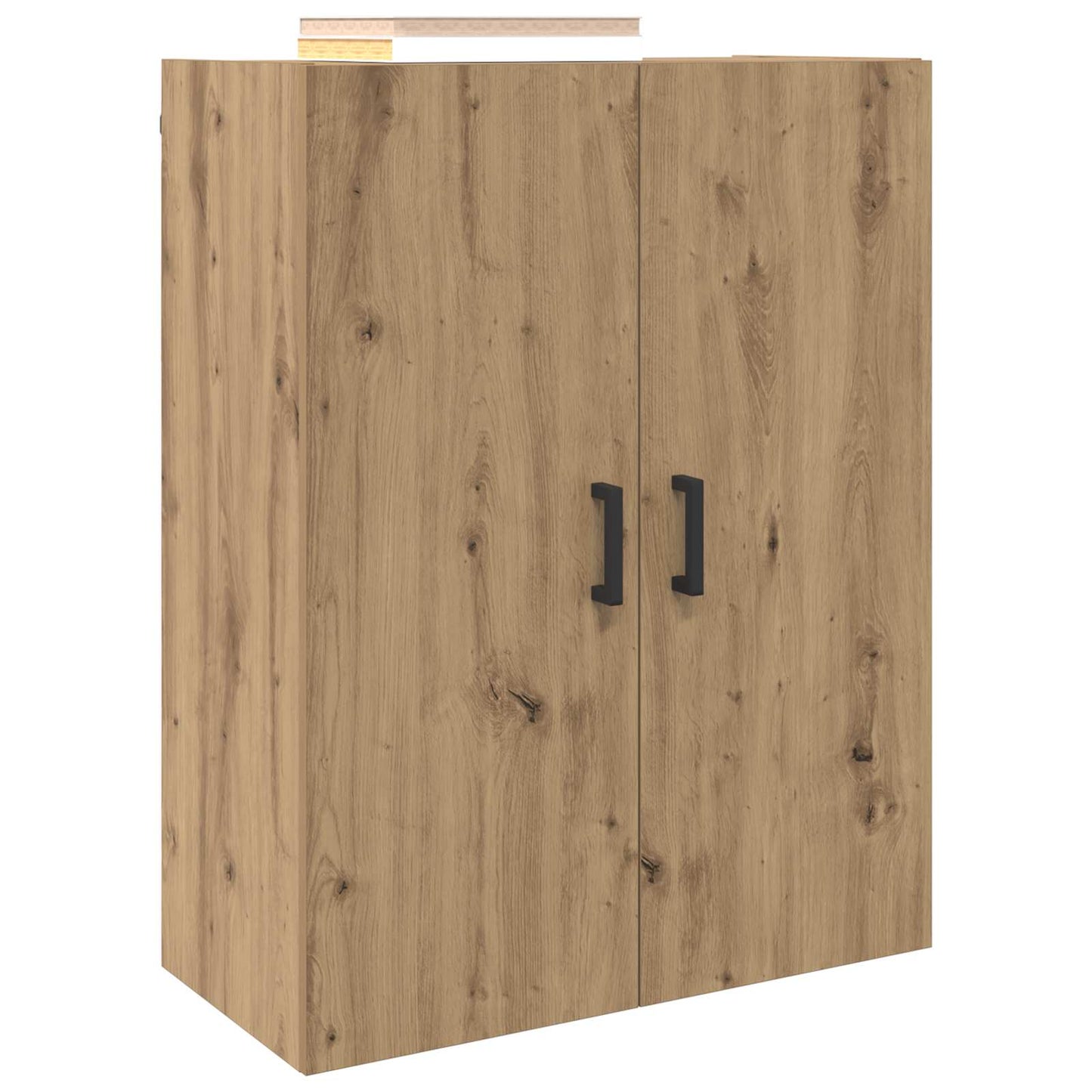 Wandkast 2 pcs Artisan Eiken 69,5 x 34 x 90 cm Bewerkt hout